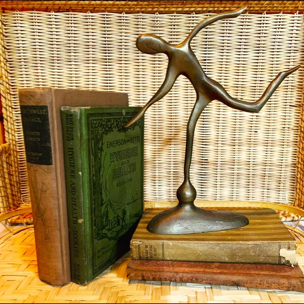 Vintage brass Statue
